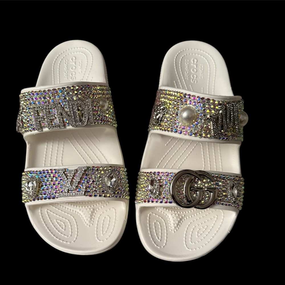 Blinged Out Rhinestone Custom Crocs - Picture 5 of 5